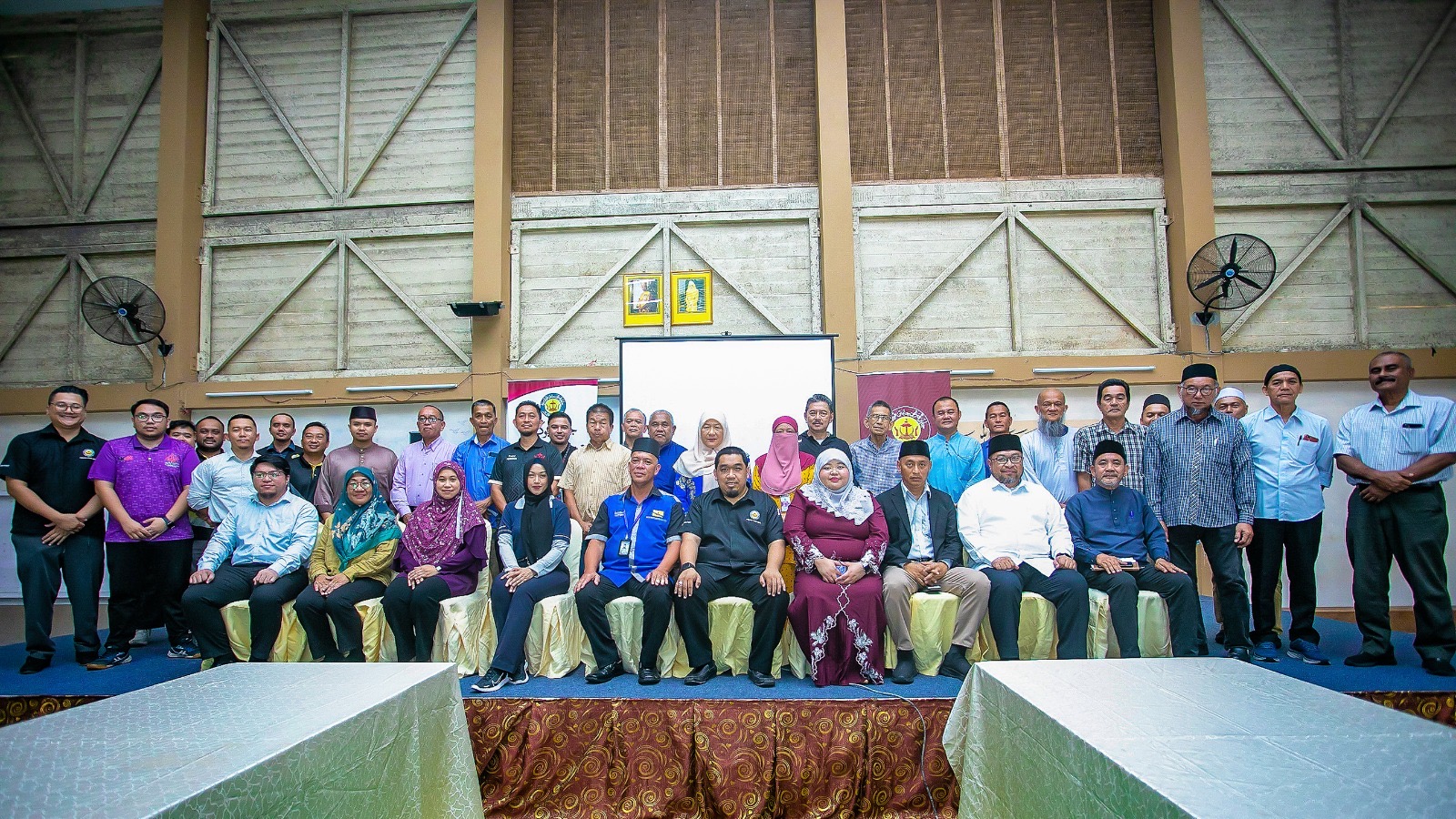USMS Sdn Bhd Menyertai Program Sua Muka di Kampung Danau, Tutong